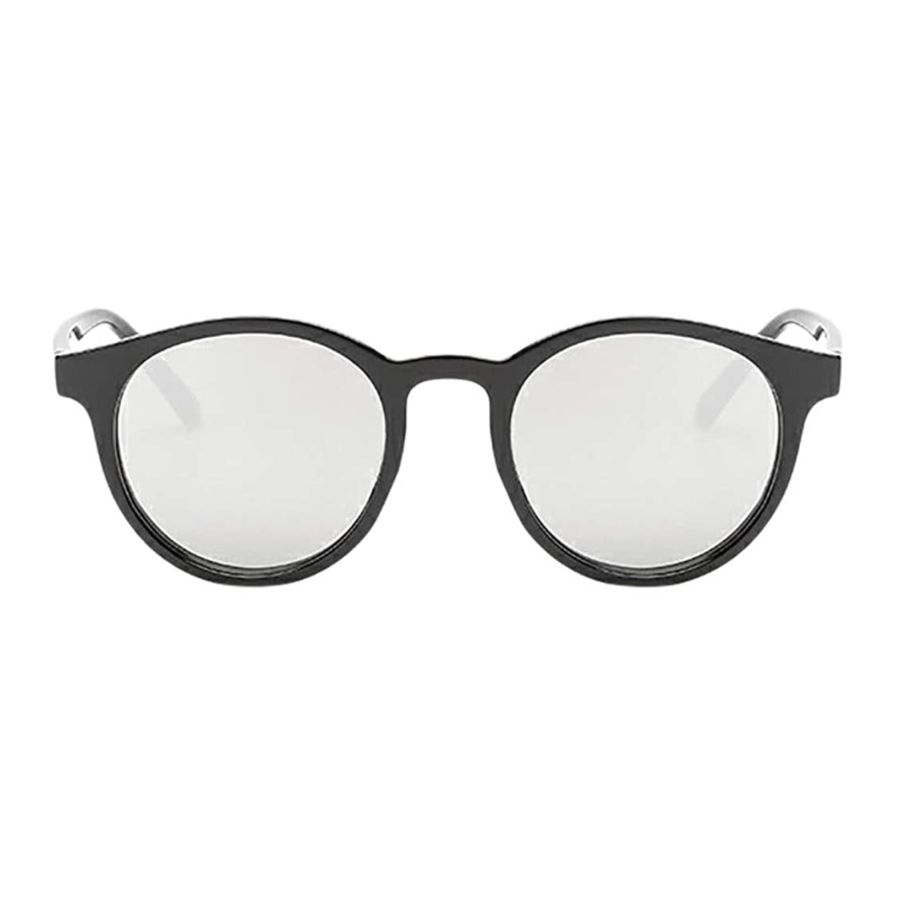 New Womens Vintage Sunglasses  Retro Circle Frame Fashion Eyewear